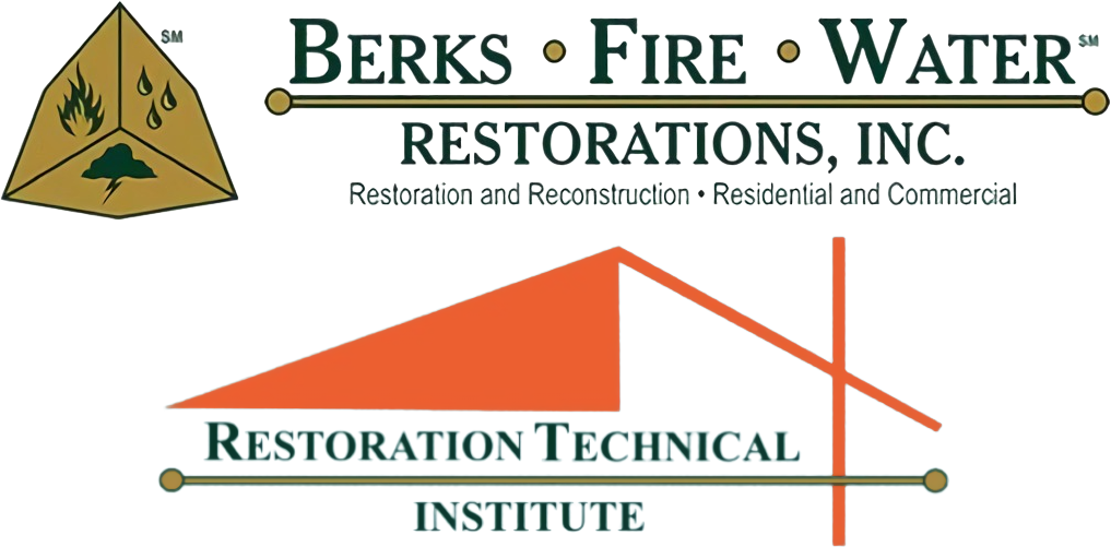 Berks Fire Water Restorations Logo